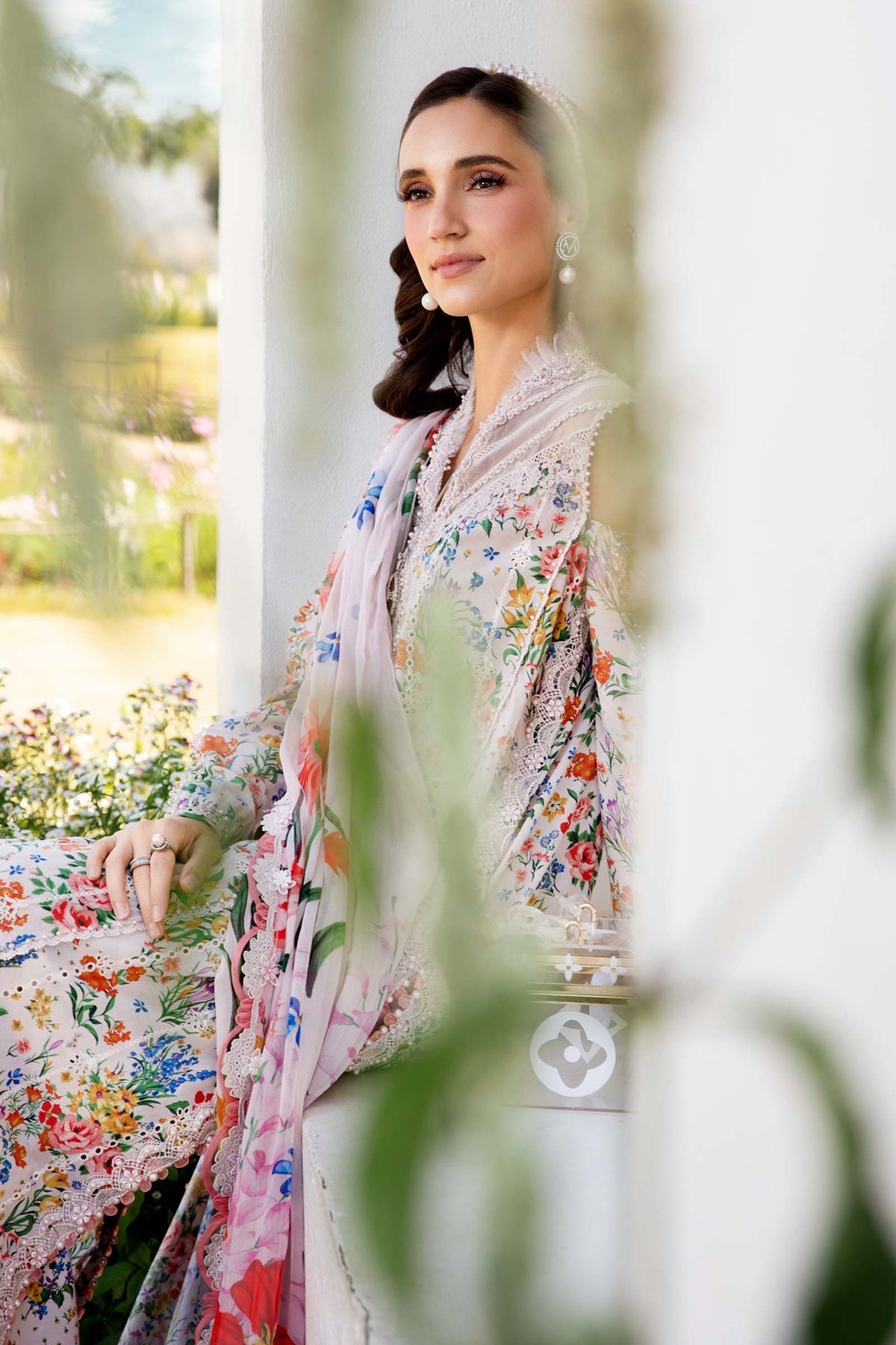 3 Piece Unstitched Printed Lawn Suit - MPT-2507-A