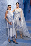 3 Piece Unstitched Embroidered Paper Cotton Suit - D-2510-A