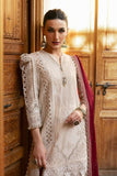 3 Piece Unstitched Embroidered Lawn Suit - D-2511-B
