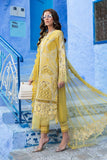 3 Piece Unstitched Embroidered Lawn Suit - D-2512-A