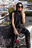 3 Piece Unstitched Embroidered Lawn Suit - D-2512-B