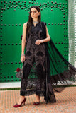 3 Piece Unstitched Embroidered Lawn Suit - D-2512-B