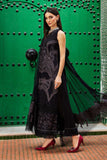 3 Piece Unstitched Embroidered Lawn Suit - D-2512-B