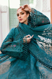 3 Piece Unstitched Embroidered Dobby Lawn Suit - D-2513-B
