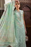 3 Piece Unstitched Embroidered Lawn Suit - D-2514-A