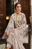3 Piece Unstitched Embroidered Lawn Suit - D-2514-B