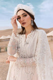 3 Piece Unstitched Embroidered Dobby Lawn Suit - D-2515-A