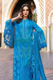 3 Piece Unstitched Embroidered Lawn Suit - D-2503-B