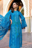 3 Piece Unstitched Embroidered Lawn Suit - D-2503-B