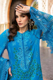 3 Piece Unstitched Embroidered Lawn Suit - D-2503-B