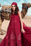 3 Piece Unstitched Embroidered Lawn Suit - D-2504-A