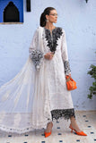 3 Piece Unstitched Embroidered Paper Cotton Suit - D-2505-A
