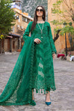 3 Piece Unstitched Embroidered Lawn Suit - D-2508-B