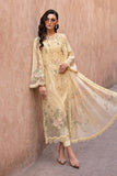 3 Piece Unstitched Embroidered Organza Suit - D-2509-A