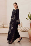 3 Piece Unstitched Embroidered Paper Cotton Suit