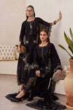3 Piece Unstitched Embroidered Paper Cotton Suit