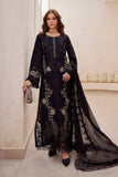 3 Piece Unstitched Embroidered Paper Cotton Suit