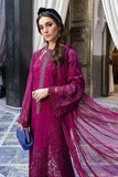 3 Piece Unstitched Embroidered Lawn Suit - D-2502-B