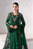 Maria B - 3 Piece Unstitched Embroidered Chiffon Suit - BD-3008