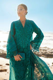 Maria B - 3 Piece Unstitched Embroidered Organza Lawn Suit - EID LAWN-25-05