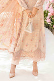 Maria B - 3 Piece Unstitched Embroidered Lawn Suit - MPT-2601-A