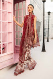 Maria B - 3 Piece Unstitched Embroidered Lawn Suit - MPT-2608-A