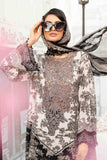 Maria B - 3 Piece Unstitched Embroidered Lawn Suit - MPT-2608-B