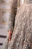 Maria B - 3 Piece Unstitched Embroidered Net Suit - BD-3002