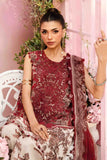 Maria B - 3 Piece Unstitched Embroidered Lawn Suit - MPT-2608-A