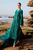 Maria B - 3 Piece Unstitched Embroidered Organza Lawn Suit - EID LAWN-25-05